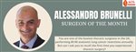 Surgeon of the Month Mr Alessandro Brunelli!