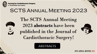 SCTS Annual Meeting 2023 Abstracts