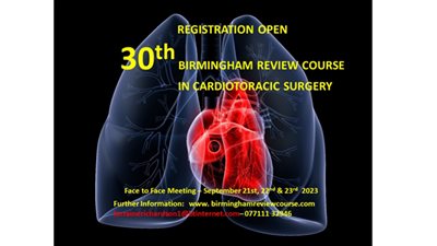 Birmingham Review Course in Cardiothoracic Surgery