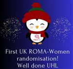 First patient to the ROMA: Women trial in UK