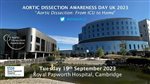 Aortic Dissection Awareness Day UK  2023 by national patient charity