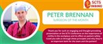 Surgeon of the month Peter Brennan